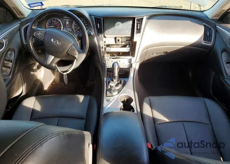 2014 Infiniti Q50 Base z USA, uszkodzony, nr VIN JN1BV7AP9EM681034